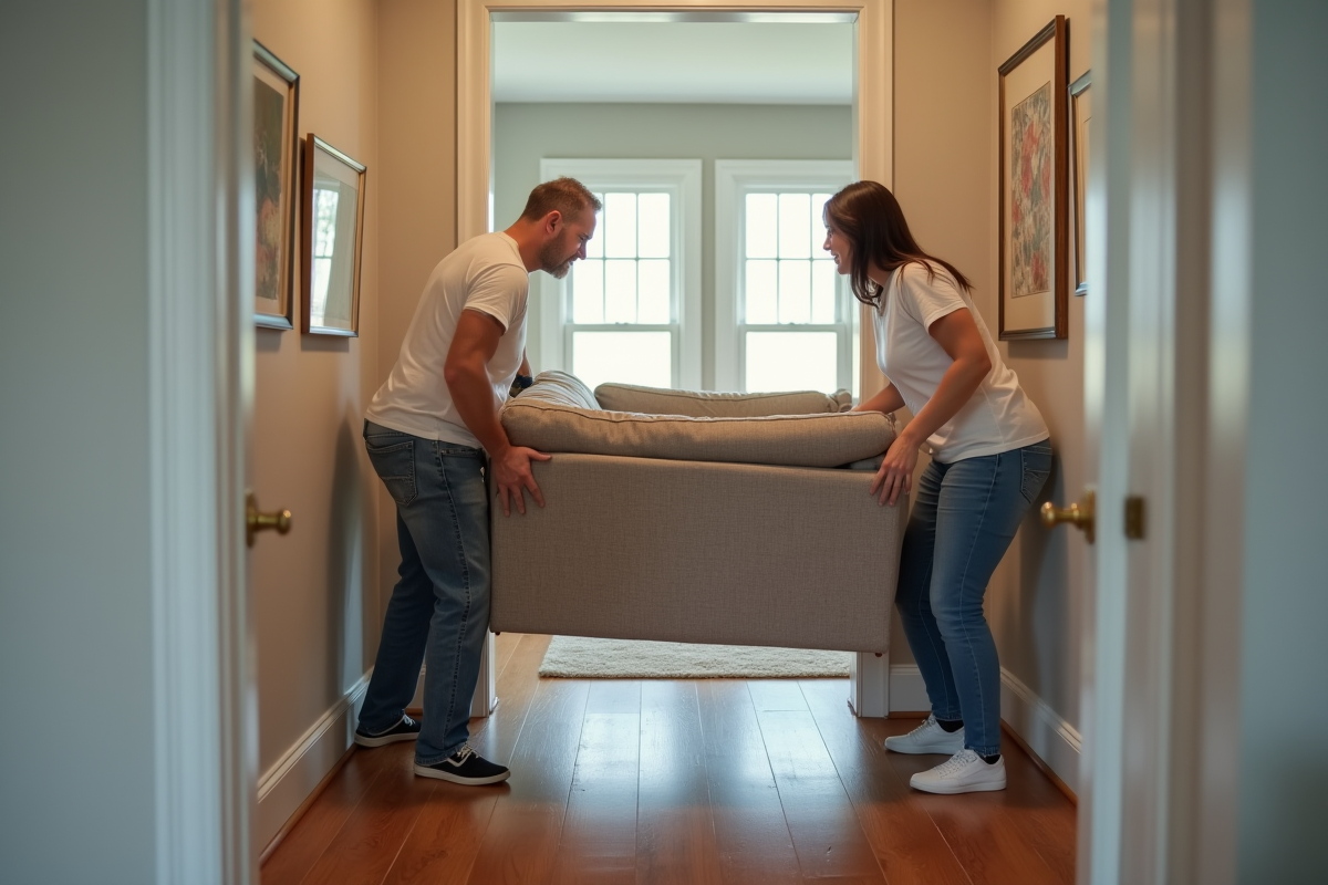 Enlèvement de canapé : méthodes et services à votre disposition