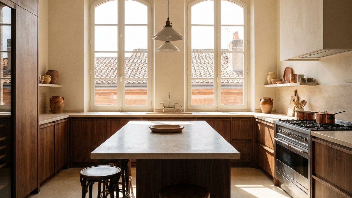 Cuisine sur mesure à Toulouse, illustration de LF CONCEPT