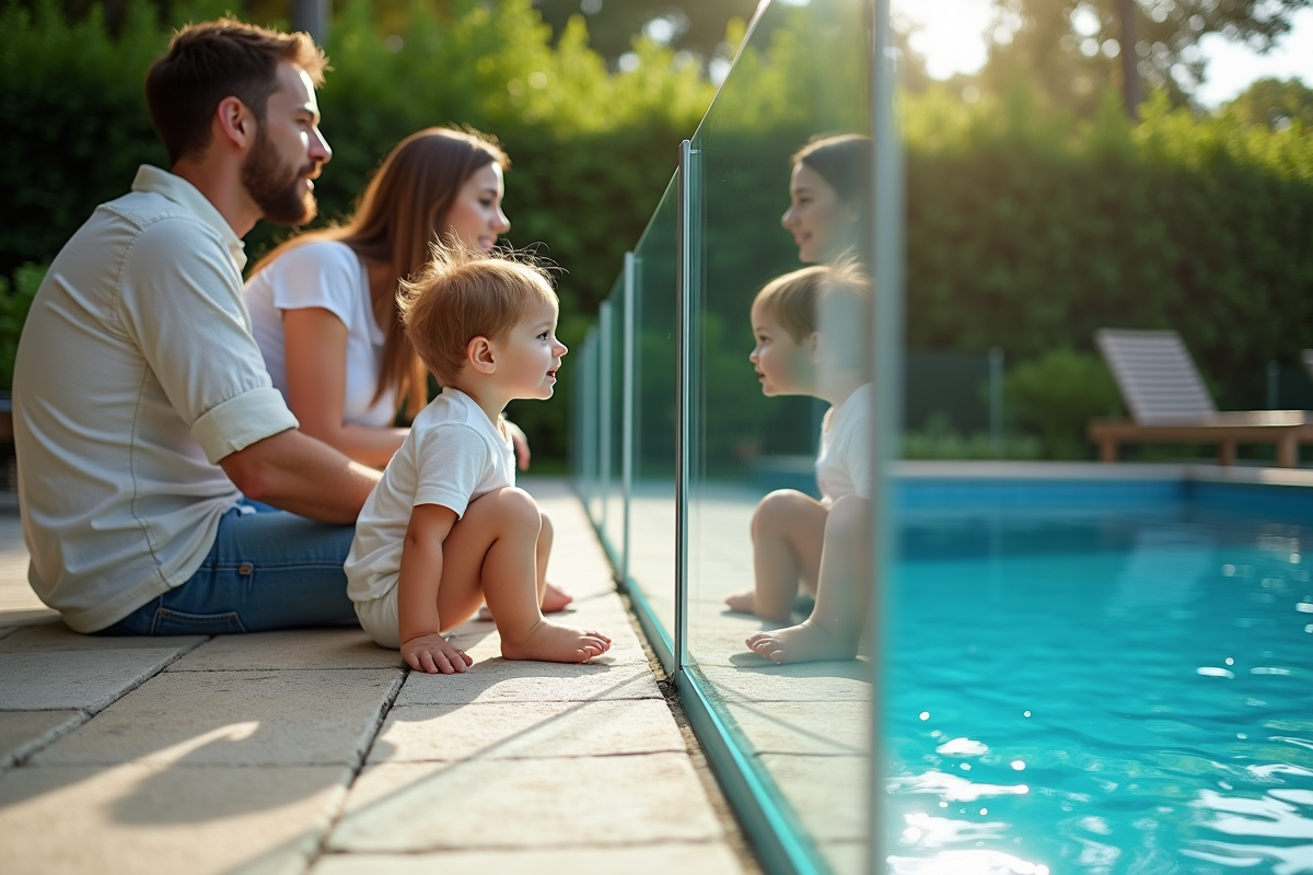 Sélection de barrières de sécurité pour piscine : critères et options