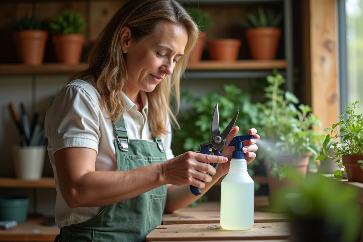 Alcool désinfectant pour sécateur : lequel choisir ?