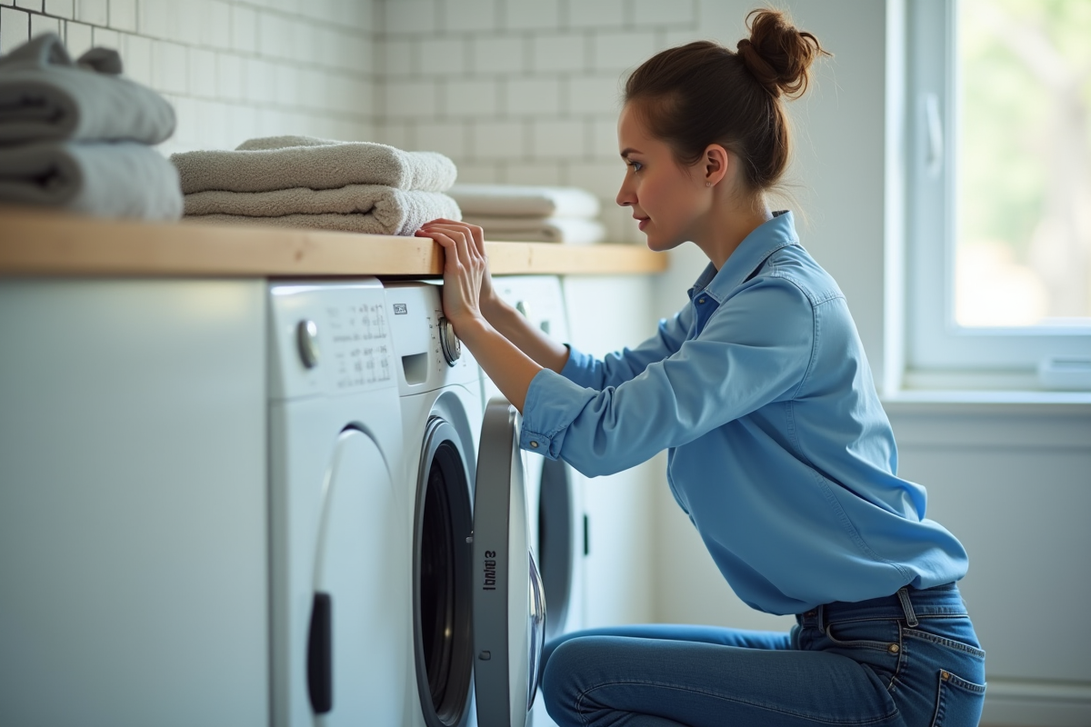 Lavage efficace avec laveuse et sécheuse sans produits supplémentaires