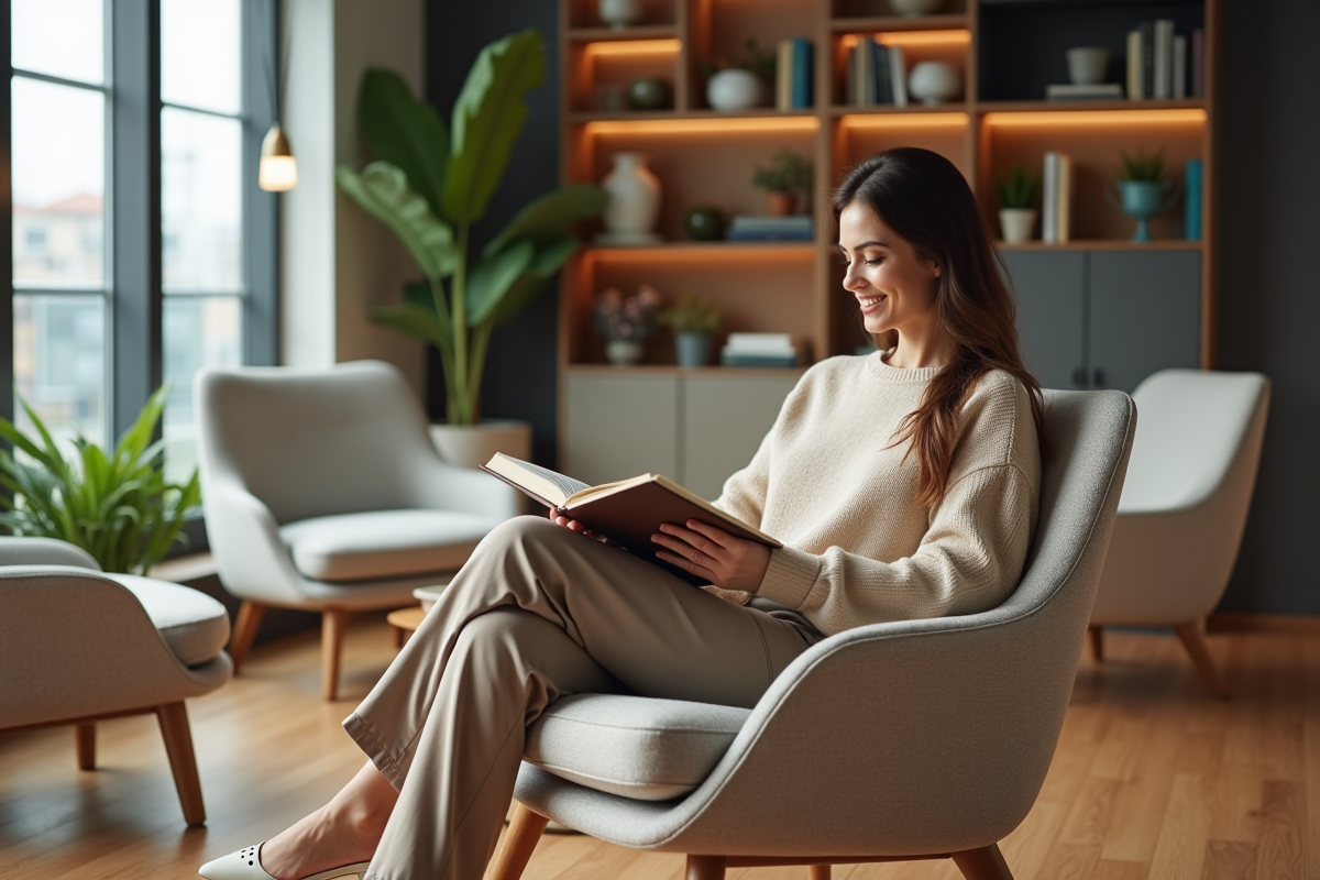 Positionnement optimal des fauteuils pour un aménagement intérieur réussi