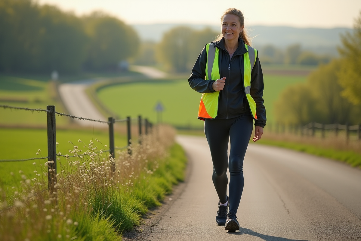 Marcher en sécurité sans trottoir : meilleures pratiques et alternatives