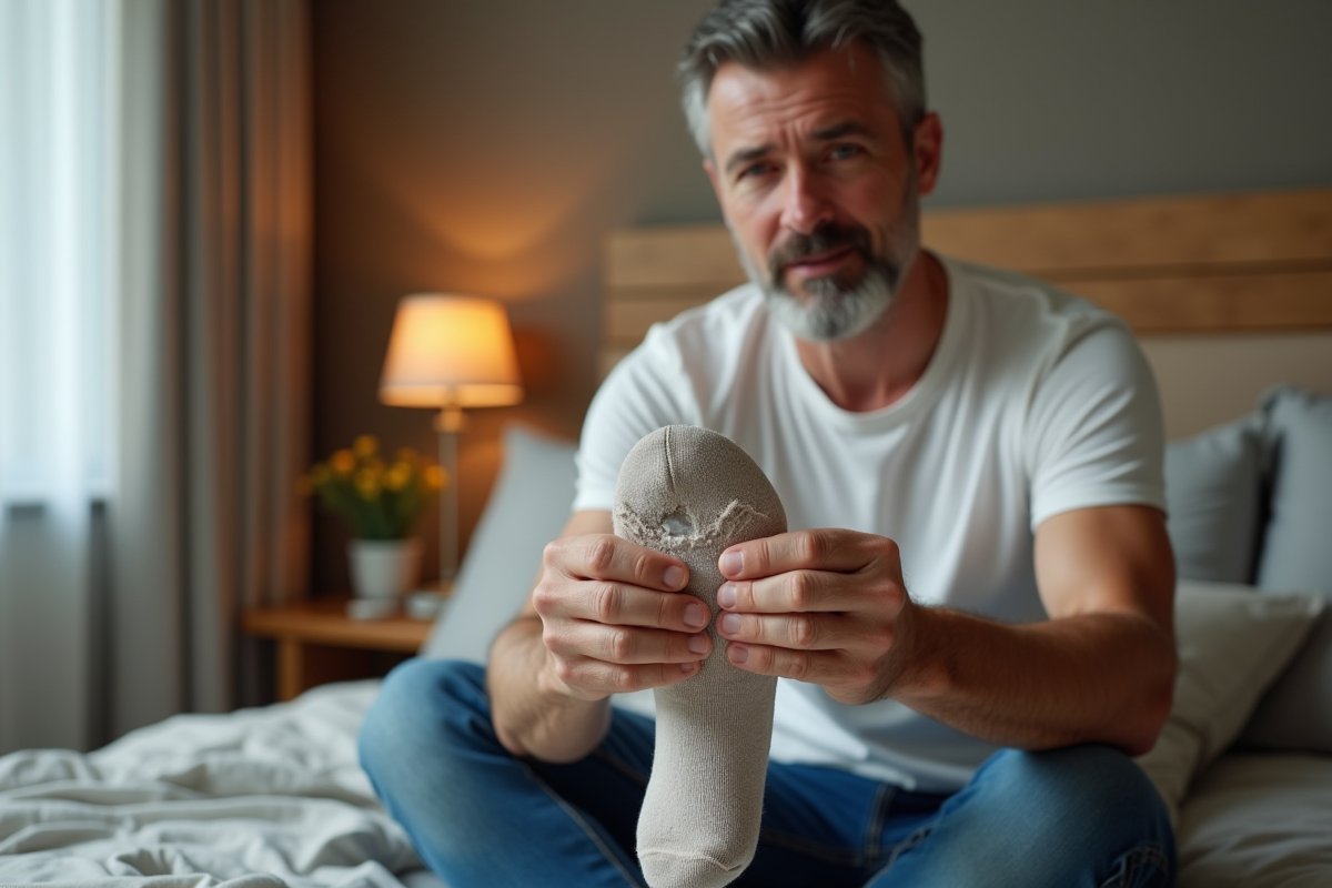 Causes courantes des trous dans les chaussettes et solutions pour les éviter