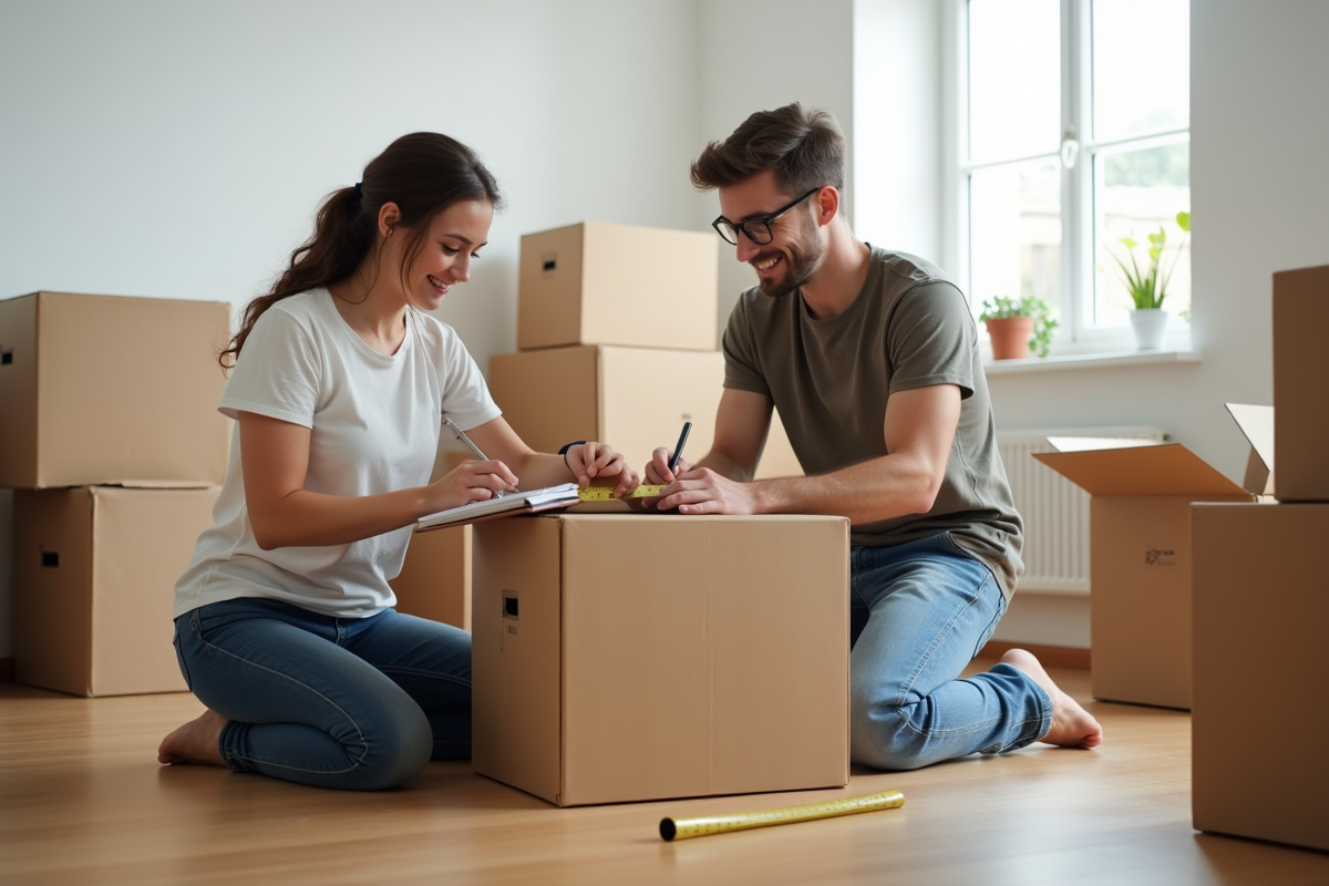 Calcul du volume pour un déménagement efficace