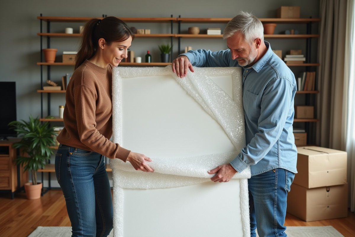 Protection des tableaux pendant un déménagement : techniques et astuces